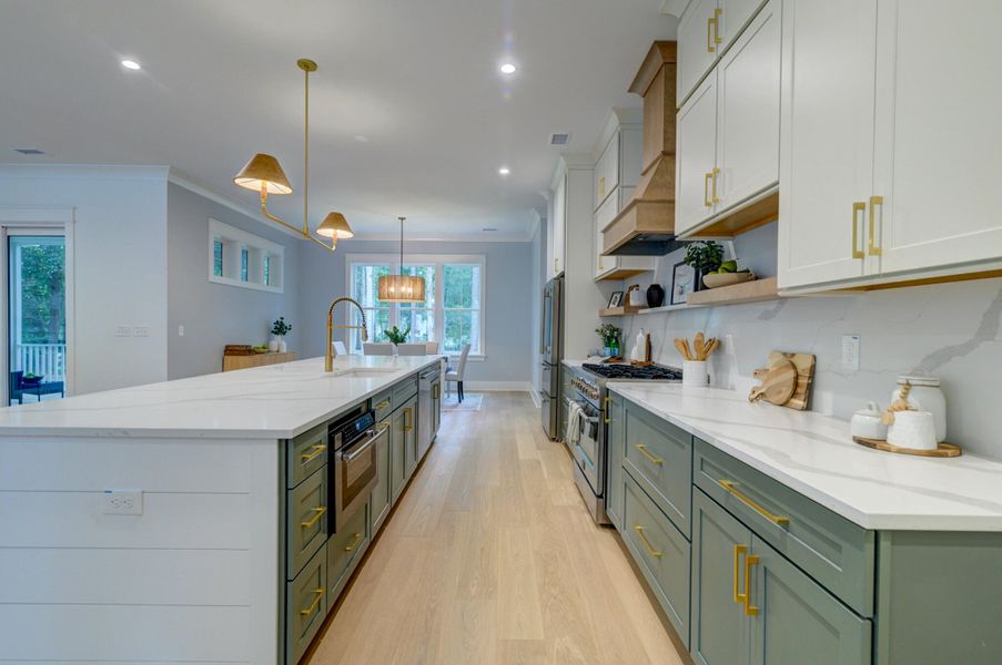 Furnished interior view inside a new home in , Hollywood (Image 16).