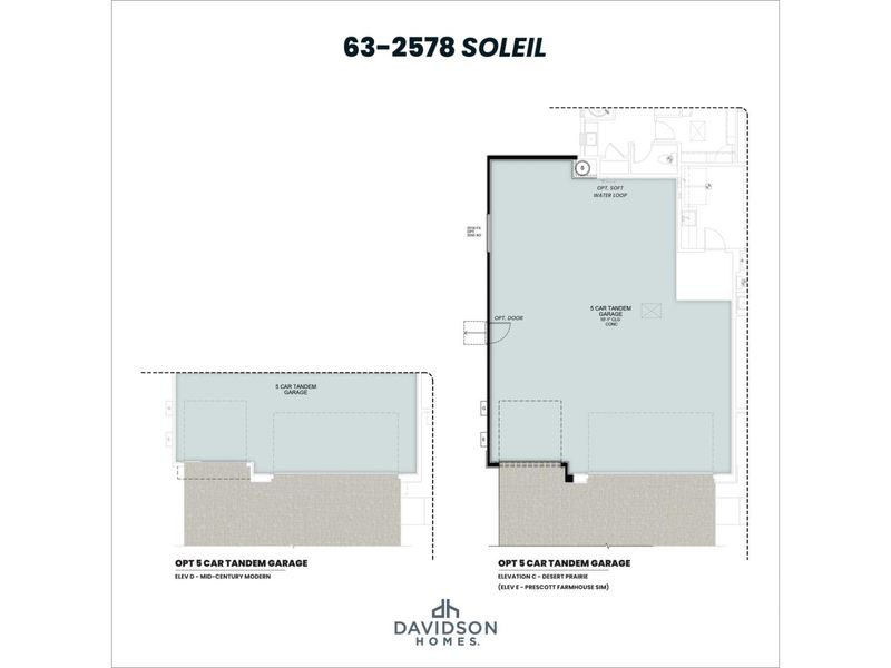 Materials commonly used for homes built from the The Soleil C by Davidson Homes LLC in Hidden Hills, Prescott (Image 12).