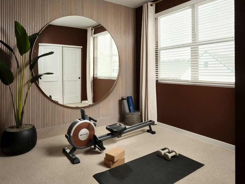 Furnished interior view inside a new home in Uplands, Westminster (Image 11).