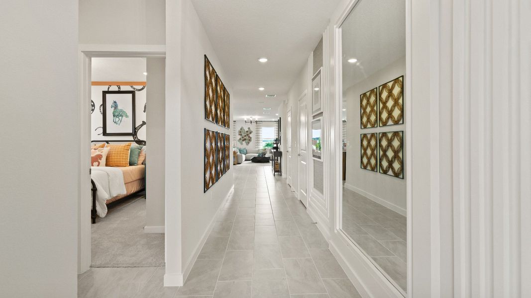 Representative furnished interior of a home built from the Castaway by DRB Homes in Granary Park, Green Cove Springs (Image 4).