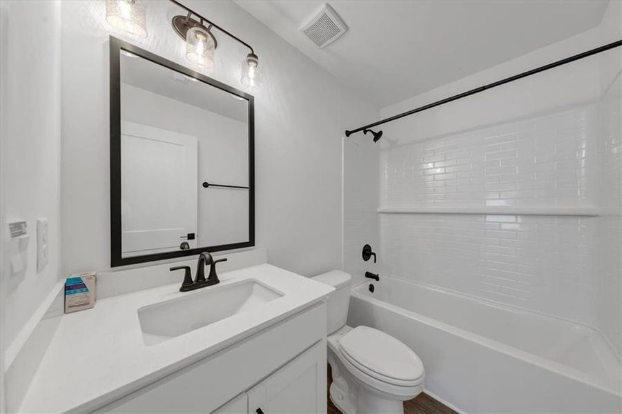 Furnished interior view inside a new home in Canterbury Villas, Carrollton (Image 12).