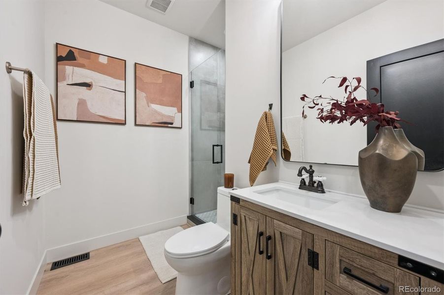 3/4 bath on mail floor