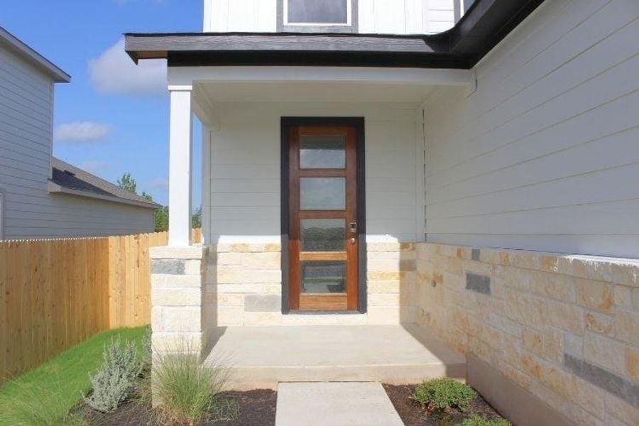 Entrance to property Entrance to property