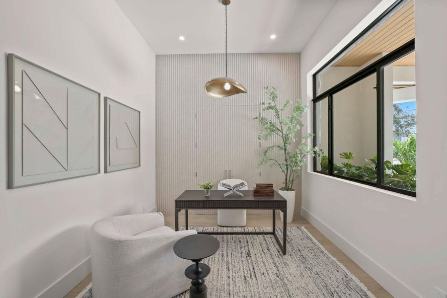 Furnished interior view inside a new home in , Delray Beach (Image 46). Furnished interior view inside a new home in , Delray Beach (Image 46).