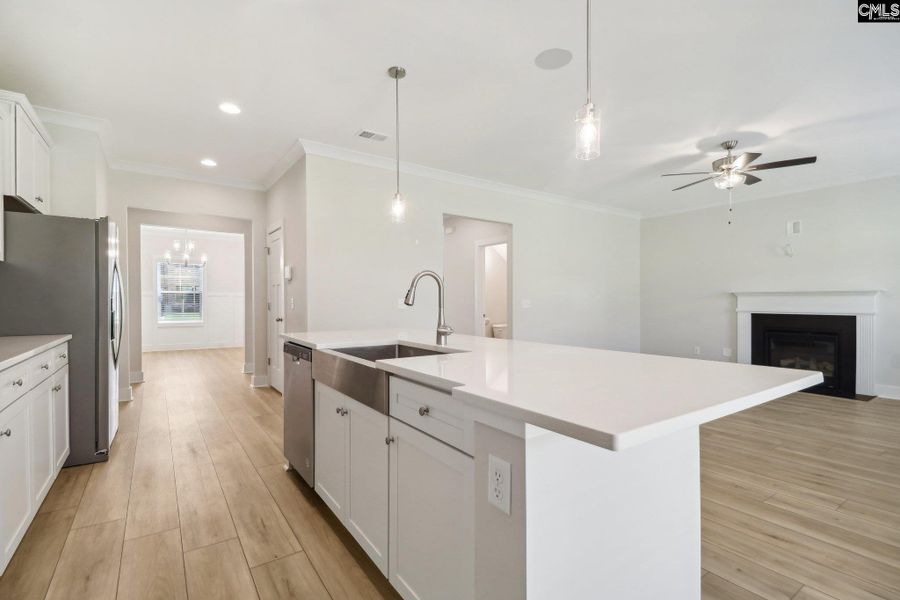 Furnished interior view inside a new home in Blythewood Farms, Blythewood (Image 2).