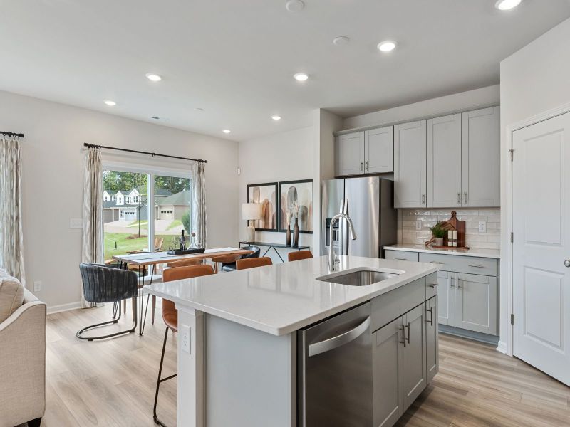 Furnished interior view inside a new home in Buffalo Ridge, Newton (Image 8).