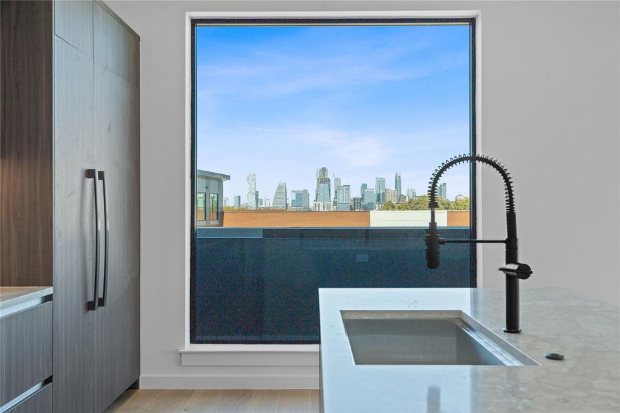 Floor-to-ceiling windows throughout Floor-to-ceiling windows throughout