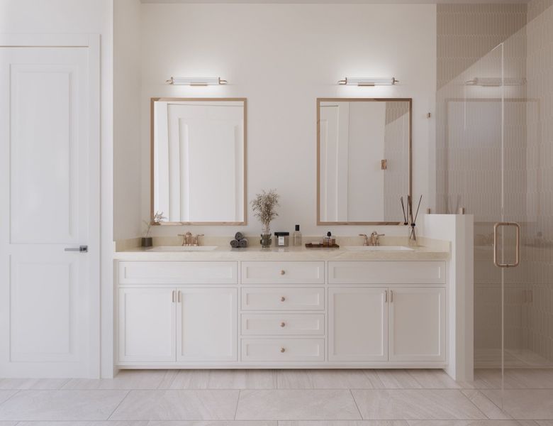Owner's Bathroom - Interior Rendering Owner's Bathroom - Interior Rendering