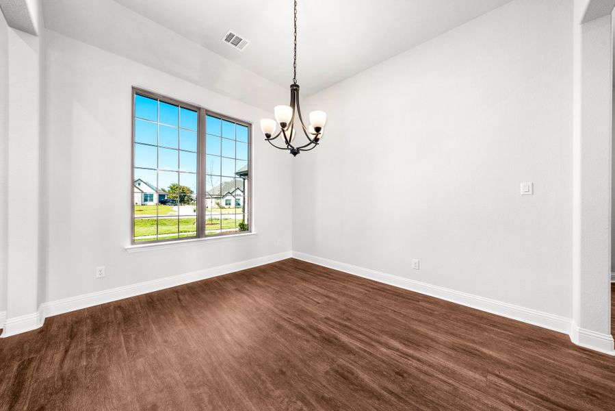Spacious, unfurnished interior of a new home in Creekview Farms, Greenville (Image 16). Spacious, unfurnished interior of a new home in Creekview Farms, Greenville (Image 16).