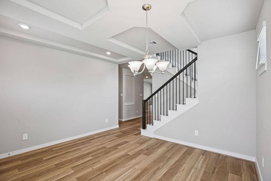 Photo is not of the actual home but is an inspirational photo of builder’s model home and may depict options, furnishings, and/or decorator features that are not included.