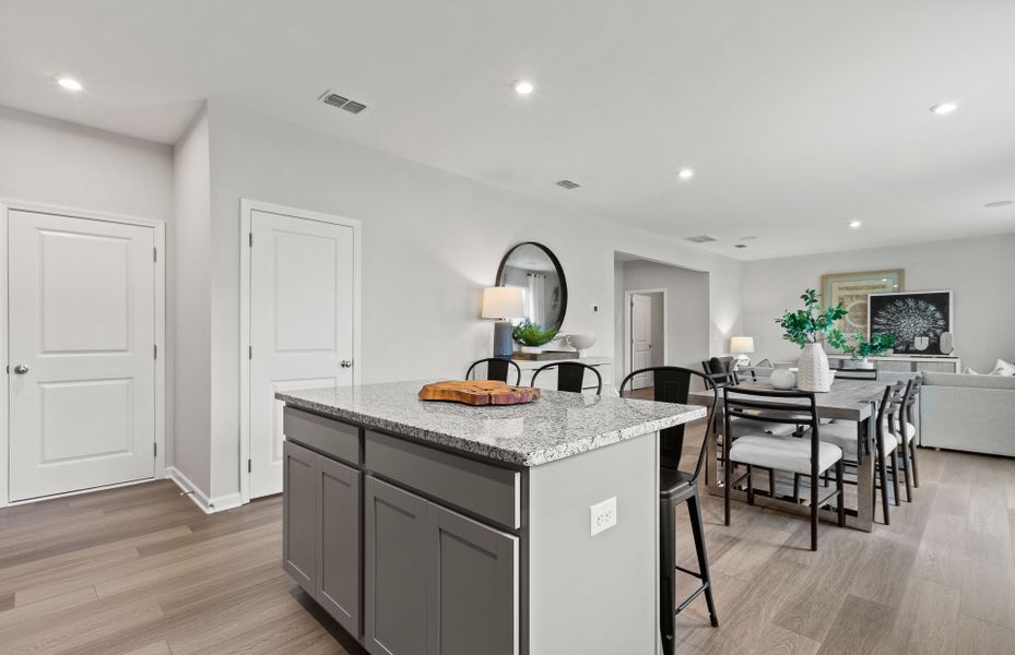 Representative furnished interior of a home built from the Rosella by Centex in Ember, Jasper (Image 25).