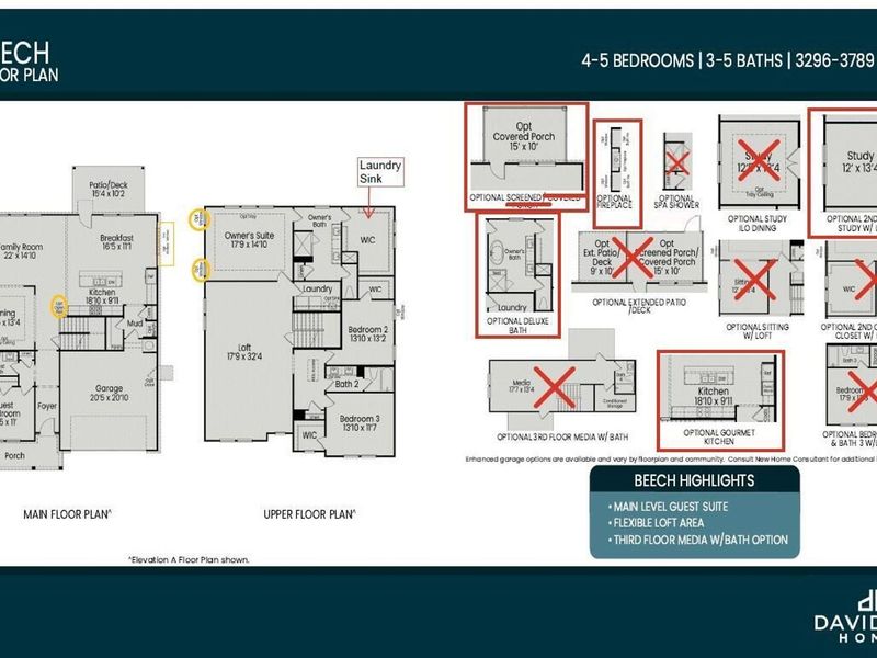 2D floor plan layout of this home in Sage on North Main, Wake Forest, NC (Image 2). 2D floor plan layout of this home in Sage on North Main, Wake Forest, NC (Image 2).