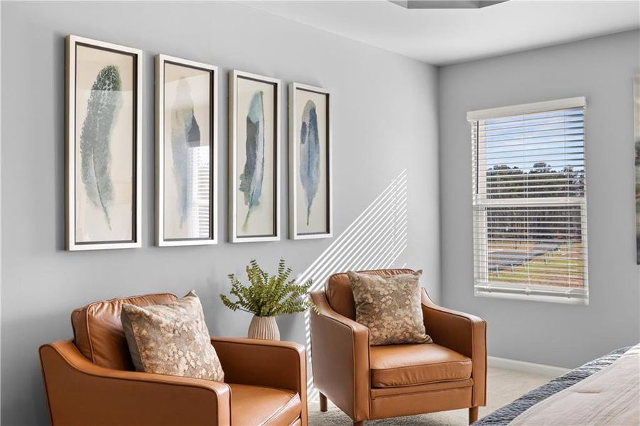 Furnished interior view inside a new home in Lake Carlton, Loganville (Image 30). Furnished interior view inside a new home in Lake Carlton, Loganville (Image 30).