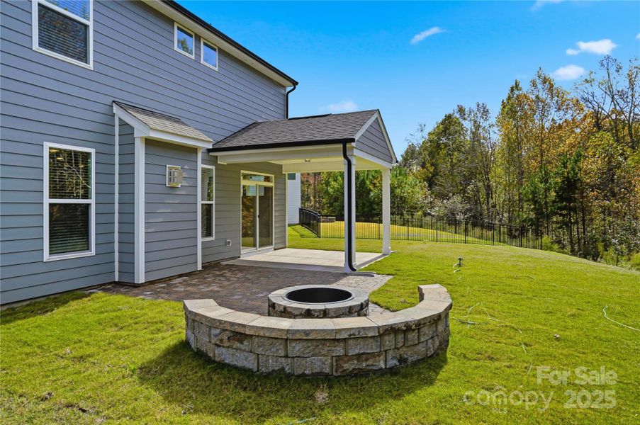 Exterior details and patio area of a home in Carrington, Stanley (Image 3). Exterior details and patio area of a home in Carrington, Stanley (Image 3).