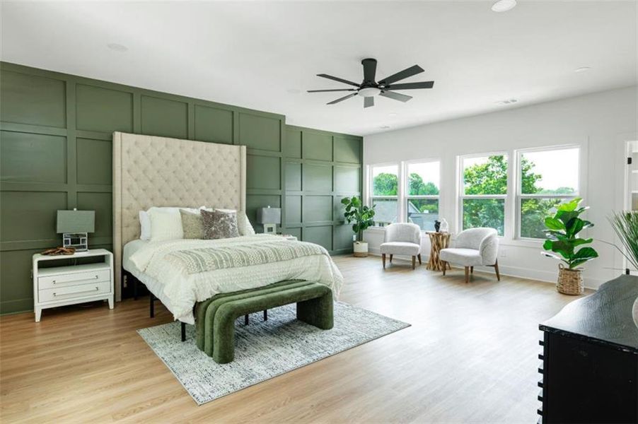 Furnished interior view inside a new home in , Monroe (Image 17).