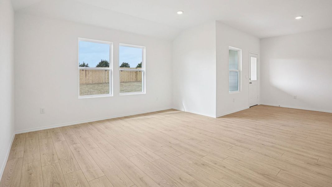 Spacious, unfurnished interior of a new home in Carillon, Manor (Image 23).