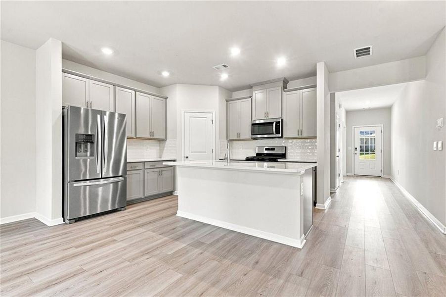 Furnished interior view inside a new home in Little River Falls, Woodstock (Image 5).