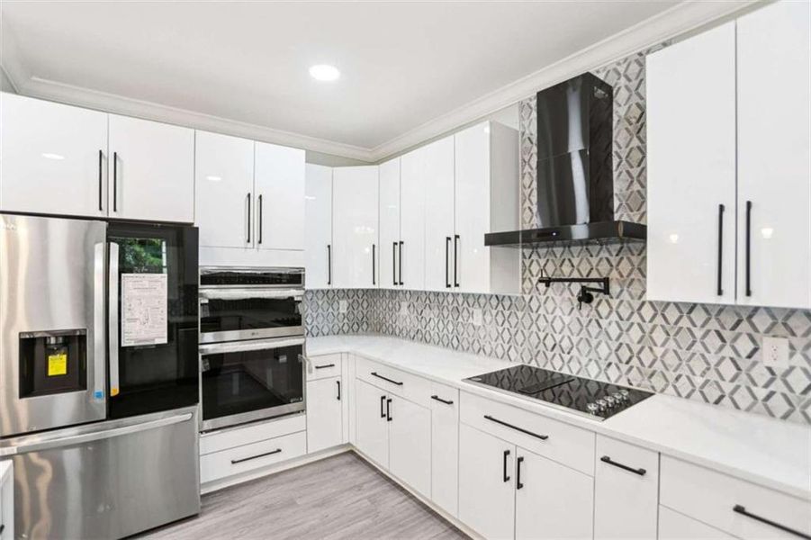 Furnished interior view inside a new home in , Lilburn (Image 14). Furnished interior view inside a new home in , Lilburn (Image 14).