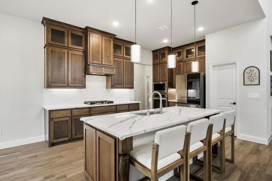 Furnished interior view inside a new home in Sonoma Verde, McLendon-Chisholm (Image 9).