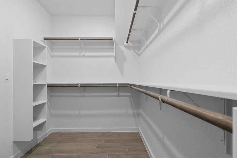 Representative unfurnished interior of a home built from the Cooper by Chesmar Homes in Carillon, Boerne (Image 9).