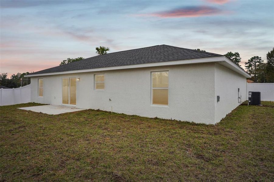 Exterior details and patio area of a home in , Ocala (Image 3). Exterior details and patio area of a home in , Ocala (Image 3).