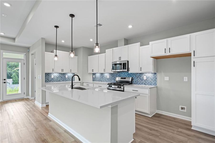 Furnished interior view inside a new home in The Reserve At Liberty Park, Braselton (Image 5). Furnished interior view inside a new home in The Reserve At Liberty Park, Braselton (Image 5).
