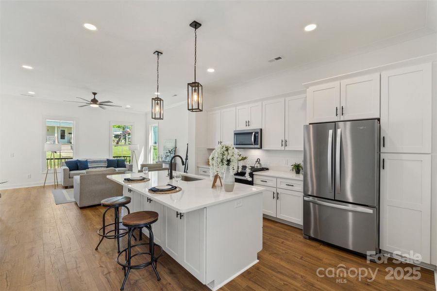 Furnished interior view inside a new home in , Kannapolis (Image 5).