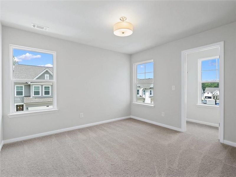 Spacious, unfurnished interior of a new home in Lake Shore, Winder (Image 26). Spacious, unfurnished interior of a new home in Lake Shore, Winder (Image 26).