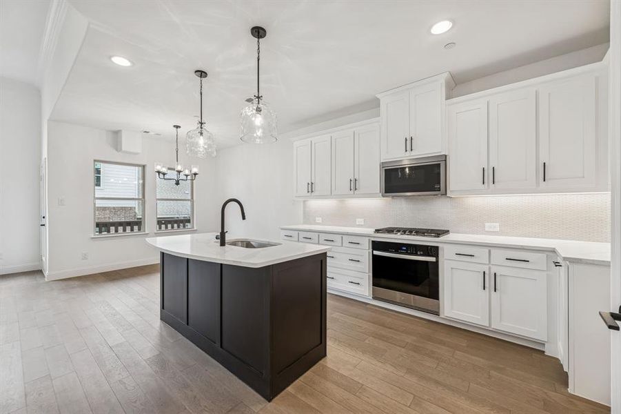 Furnished interior view inside a new home in , Lewisville (Image 7). Furnished interior view inside a new home in , Lewisville (Image 7).