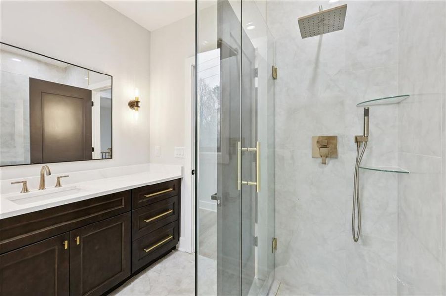 Furnished interior view inside a new home in , Auburn (Image 41).