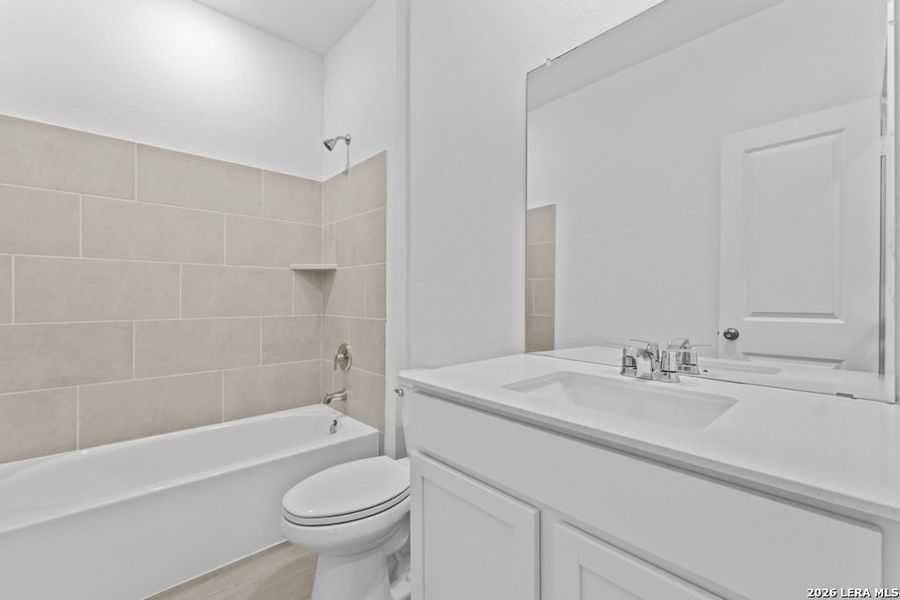 Furnished interior view inside a new home in Brookmill, San Antonio (Image 10).