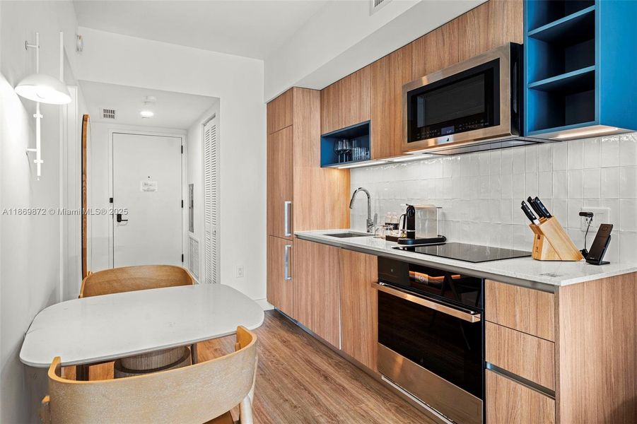 Furnished interior view inside a new home in , Miami (Image 8).