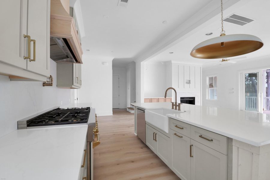 Furnished interior view inside a new home in , Awendaw (Image 7).