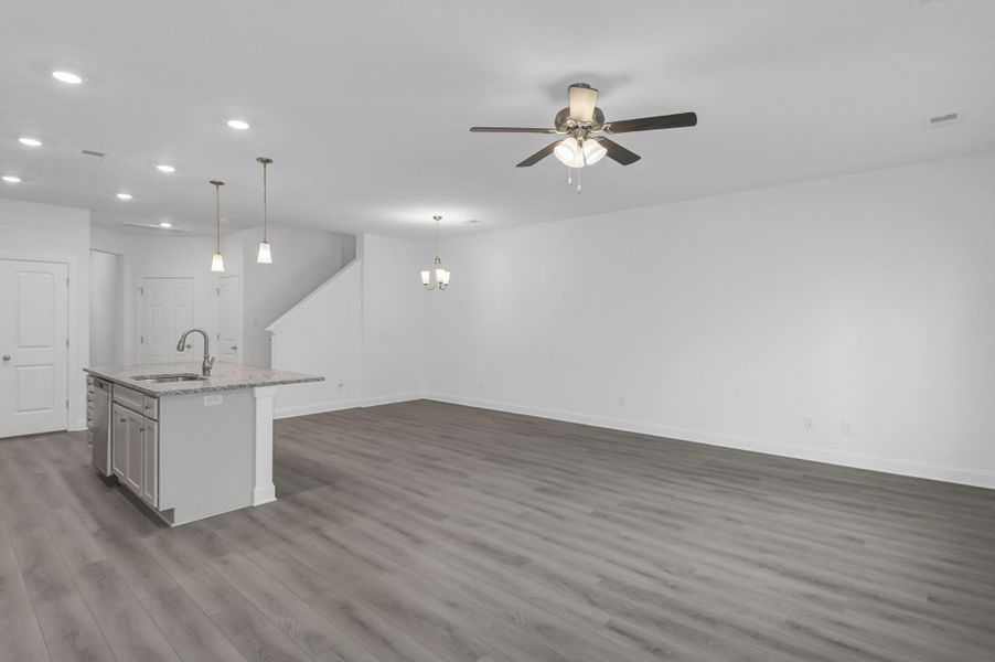 Spacious, unfurnished interior of a new home in Kensington Place Townhomes, Lexington (Image 25).