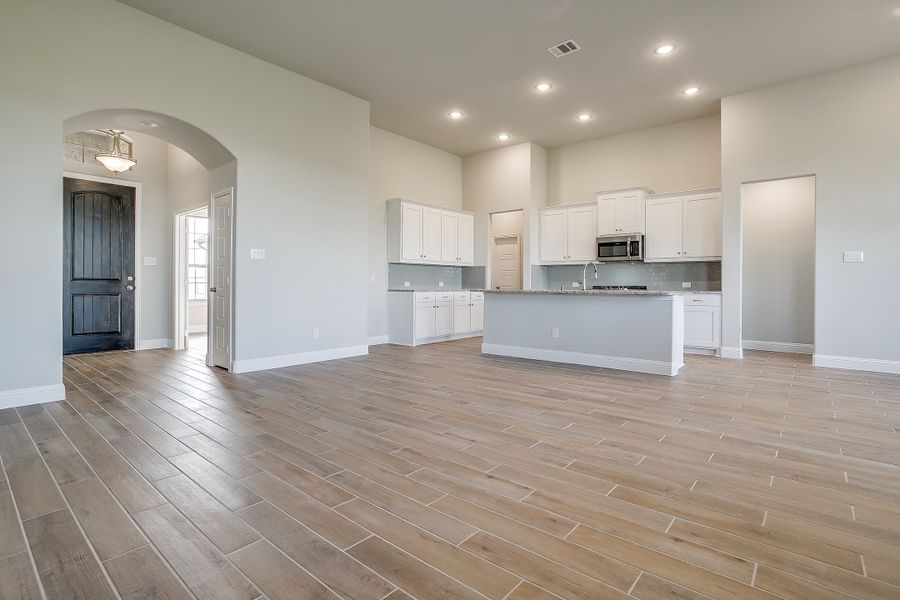 Spacious, unfurnished interior of a new home in Creekview Farms, Greenville (Image 29). Spacious, unfurnished interior of a new home in Creekview Farms, Greenville (Image 29).