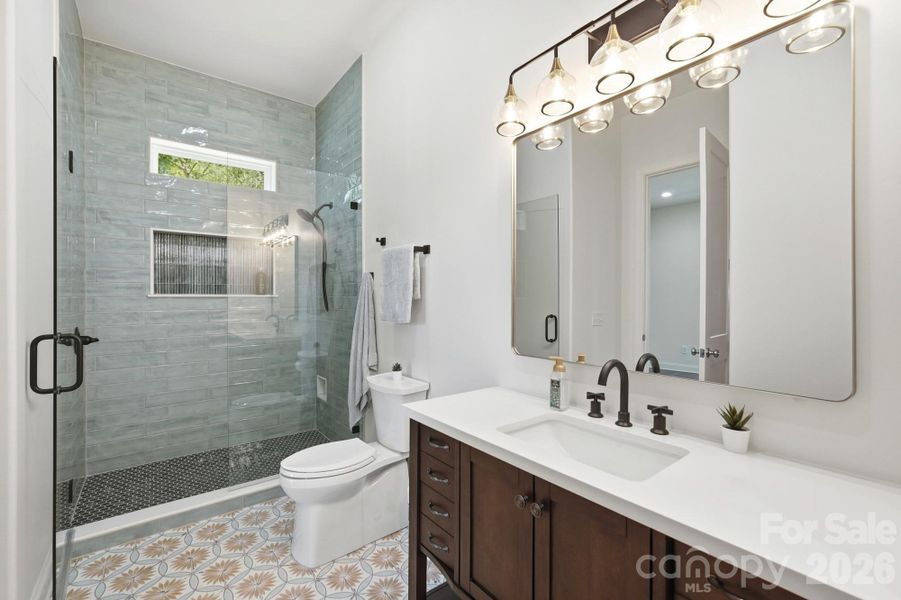 Furnished interior view inside a new home in , Monroe (Image 13).