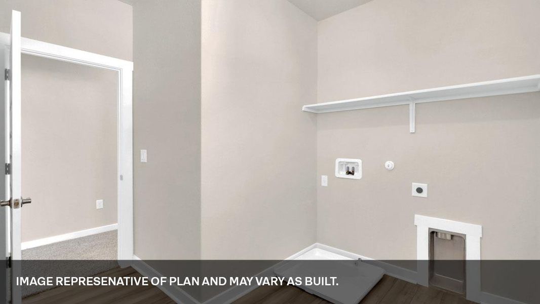 Spacious, unfurnished interior of a new home in Rosenbusch Ranch, Leander (Image 28). Spacious, unfurnished interior of a new home in Rosenbusch Ranch, Leander (Image 28).