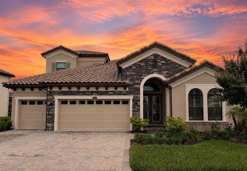 Front exterior of a new home in , San Antonio, FL, highlighting curb appeal (Image 30).