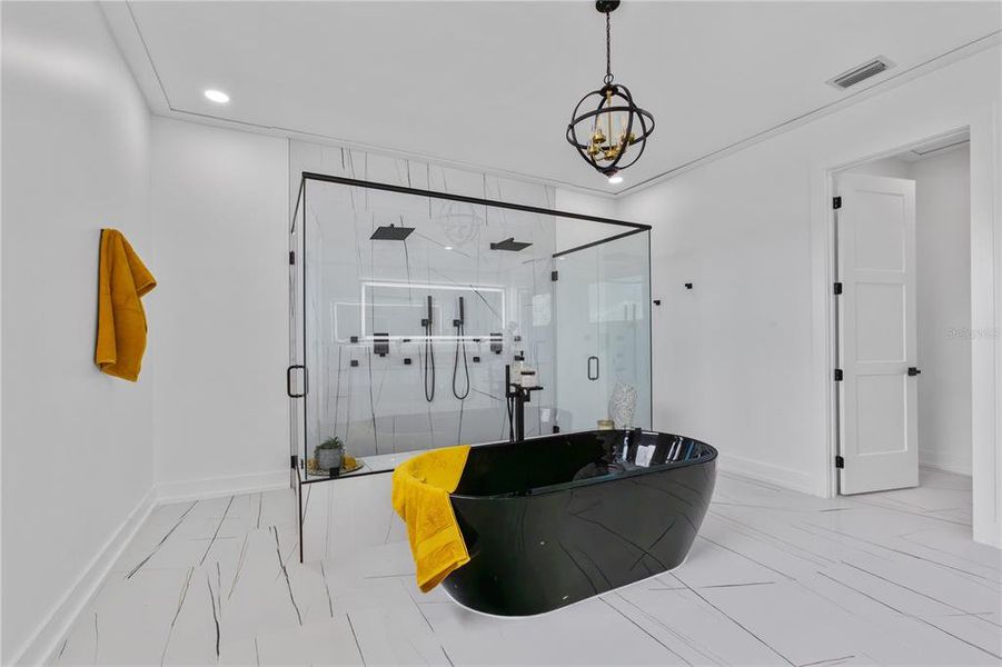 Furnished interior view inside a new home in , St. Petersburg (Image 12).