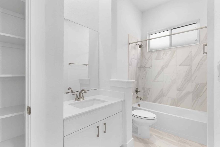 Furnished interior view inside a new home in Lariat, Liberty Hill (Image 5). Furnished interior view inside a new home in Lariat, Liberty Hill (Image 5).