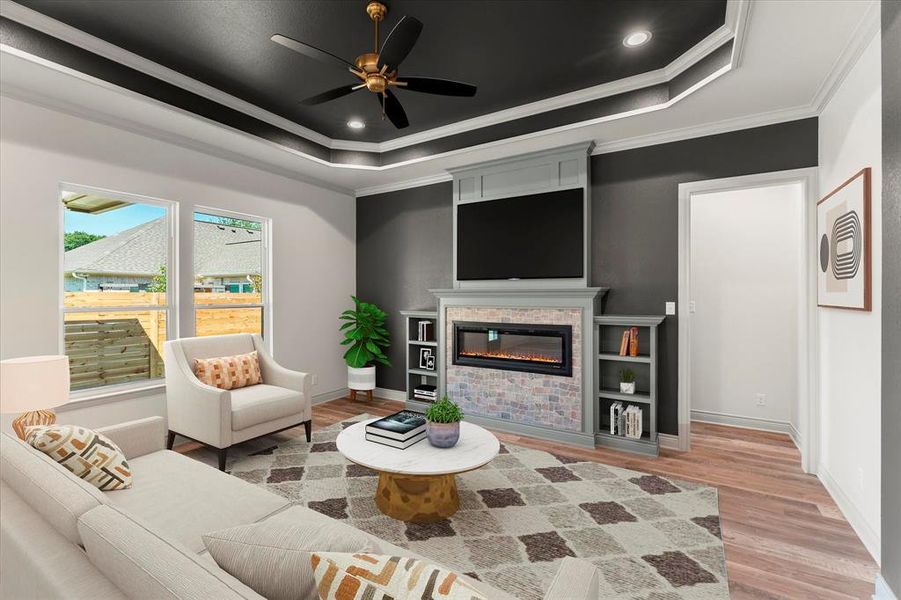 Furnished interior view inside a new home in , Trinidad (Image 7). Furnished interior view inside a new home in , Trinidad (Image 7).