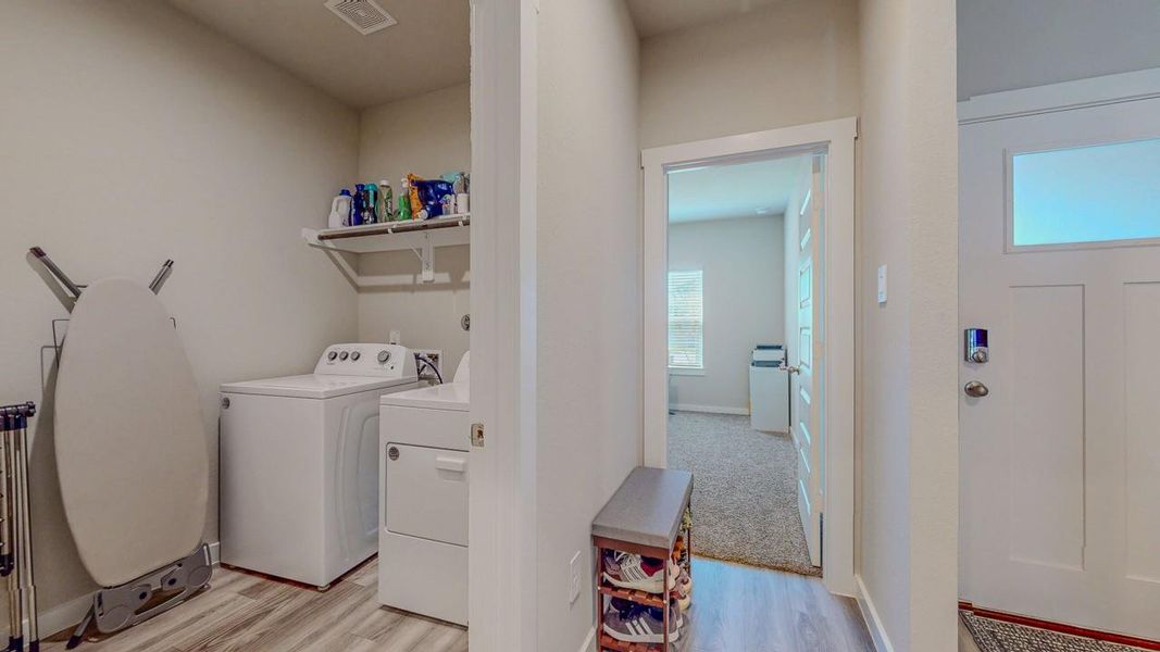 Furnished interior view inside a new home in , Beaumont (Image 5).