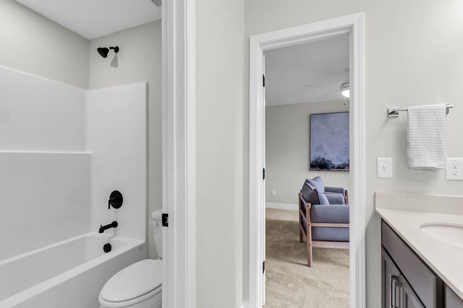 Furnished interior view inside a new home in Phillips Crossing, Ridgeville (Image 10).