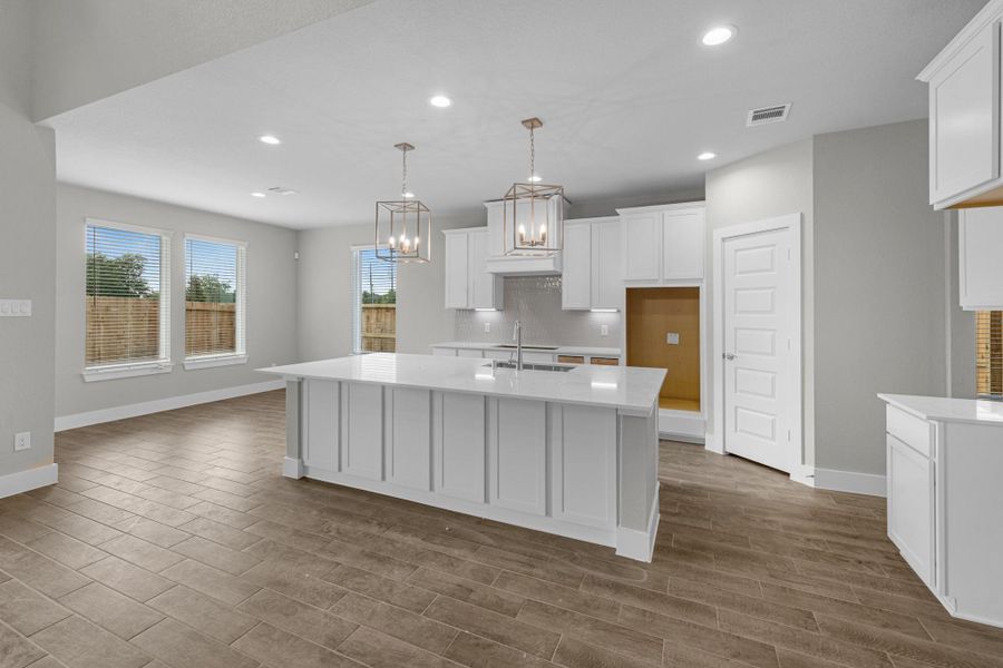 Furnished interior view inside a new home in Morton Creek Ranch, Katy (Image 5).