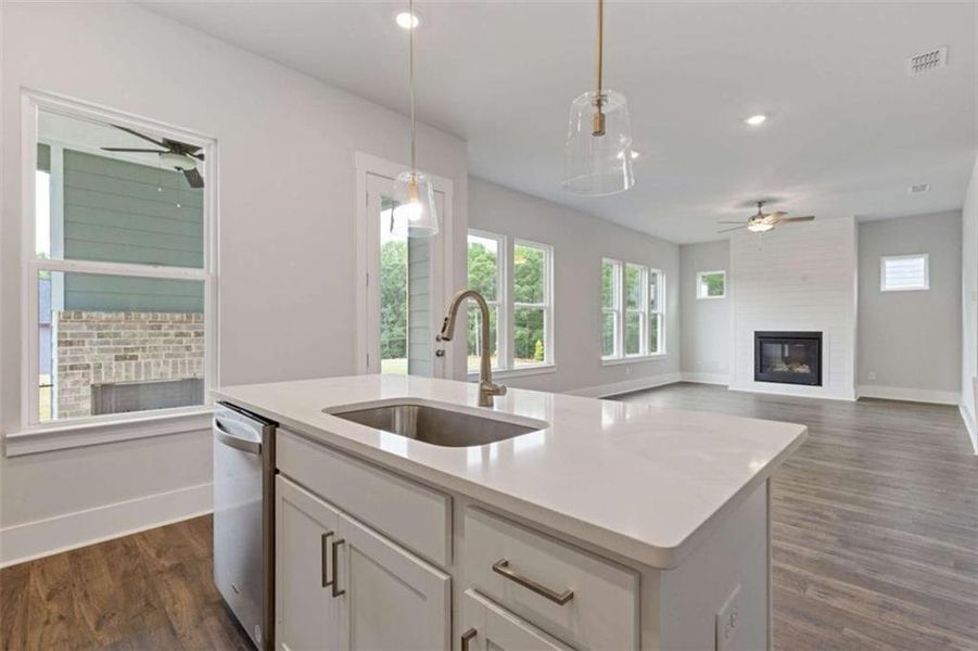 Furnished interior view inside a new home in , Jefferson (Image 6). Furnished interior view inside a new home in , Jefferson (Image 6).