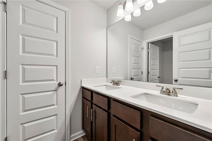 Furnished interior view inside a new home in Westgate Estates, Loganville (Image 9).