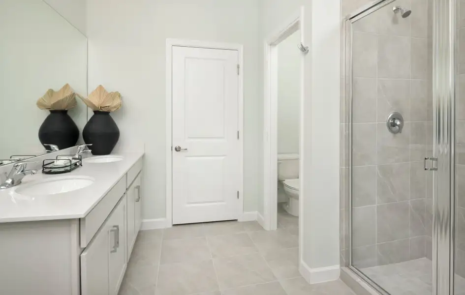 Furnished interior view inside a new home in Tradition, Port St. Lucie (Image 7).