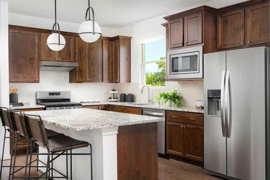 MODEL HOME images may NOT be consistent with the finished product.