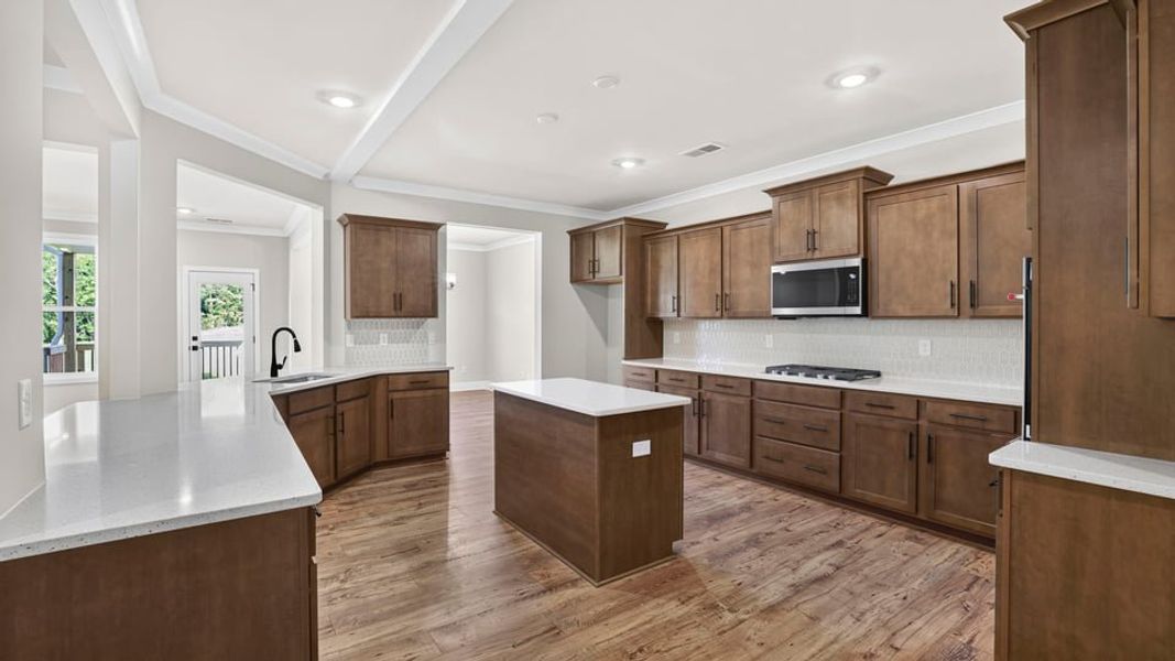 Furnished interior view inside a new home in Campbell Ridge, Piedmont (Image 7).