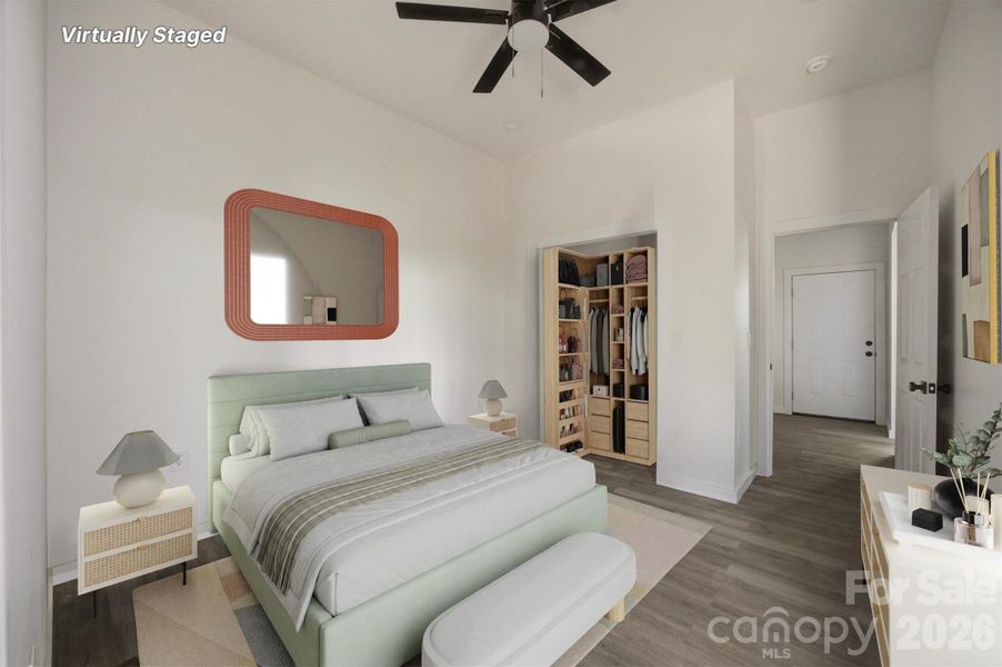 Furnished interior view inside a new home in , Morganton (Image 6).
